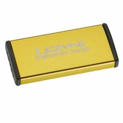 LEZYNE KIT DE REPARATION METAL - BOITE ALU GOLD , DUAL 6 RUSTINES