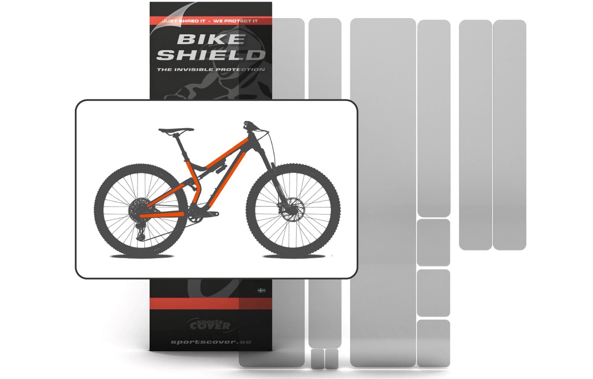 KIT BIKESHIELD PREMIUM BRILLANT 1 KIT BIKESHIELD PREMIUM BRILLANT
