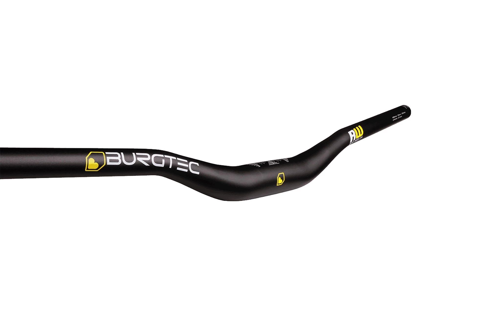 CINTRE BURGTEC RIDE WIDE DH Ø31.8 - RISE 30MM 1 CINTRE BURGTEC RIDE WIDE DH Ø31.8 - RISE 30MM