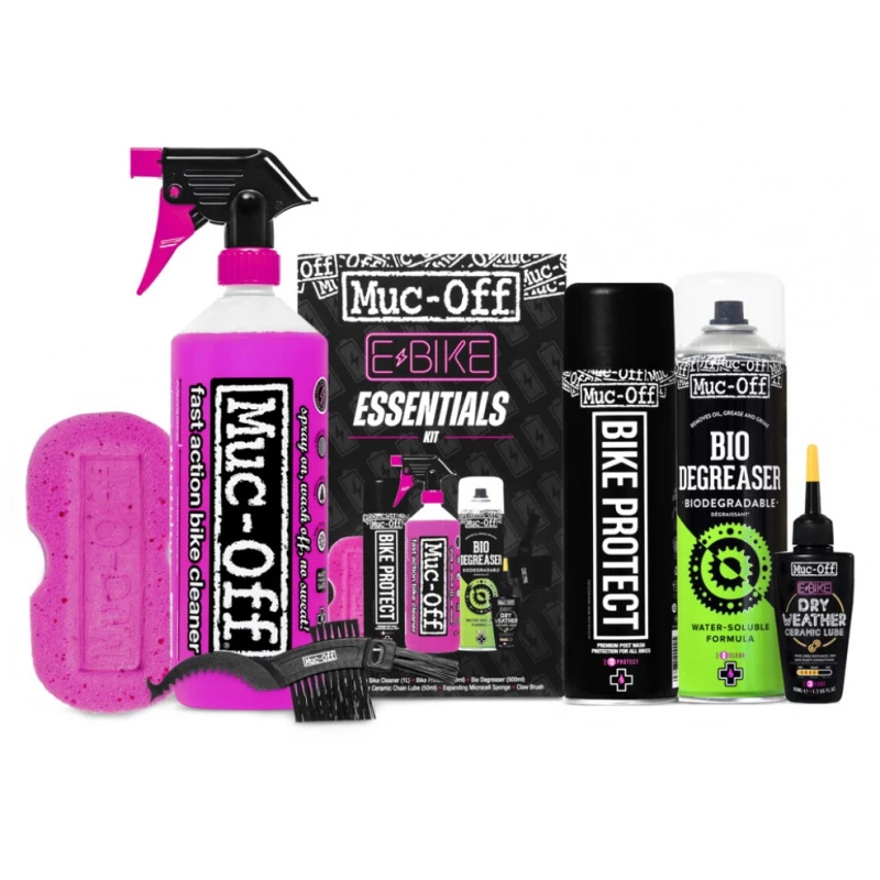 Muc-Off EBIKE KIT CLEAN PROTECT ET LUBE 1 Muc-Off EBIKE KIT CLEAN PROTECT ET LUBE