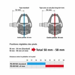 Shimano PEDALES PD-R8000 ULTEGRA AXE LONG -Tous les Vélos Soldes Boutique pedales shimano pd r8000 ultegra axe long 3
